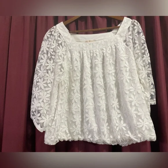 Ember lace shirt size large - Picture 1 of 8